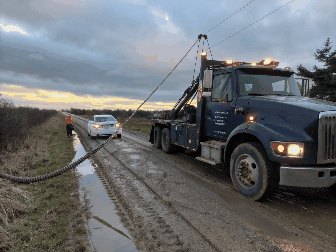 Accident recovery Norfolk VA by Route 64 Towing