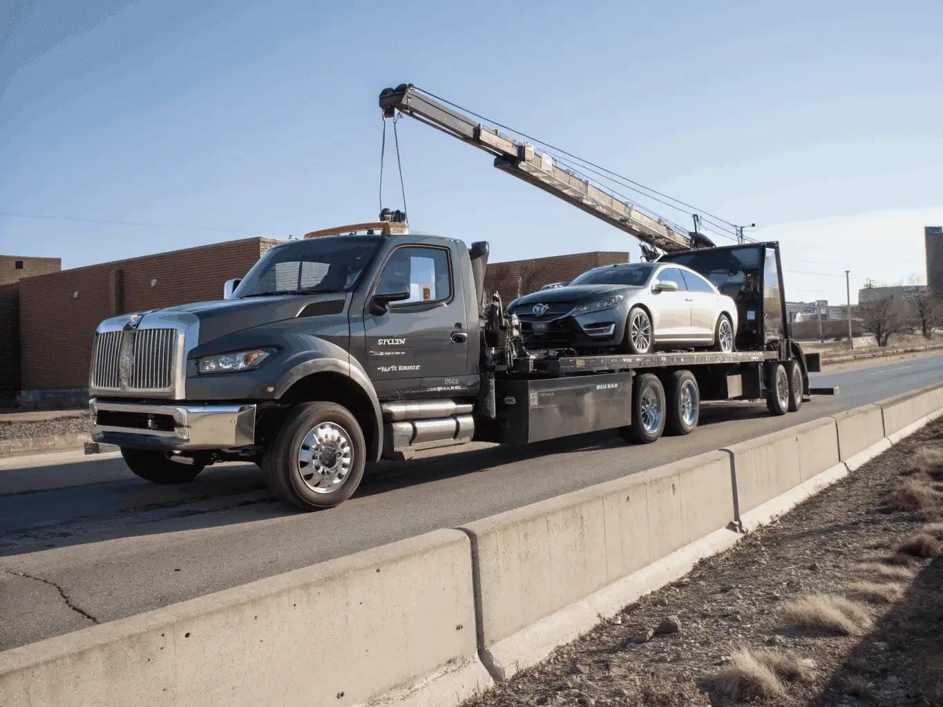 Route 64 Hampton Roads towing truck